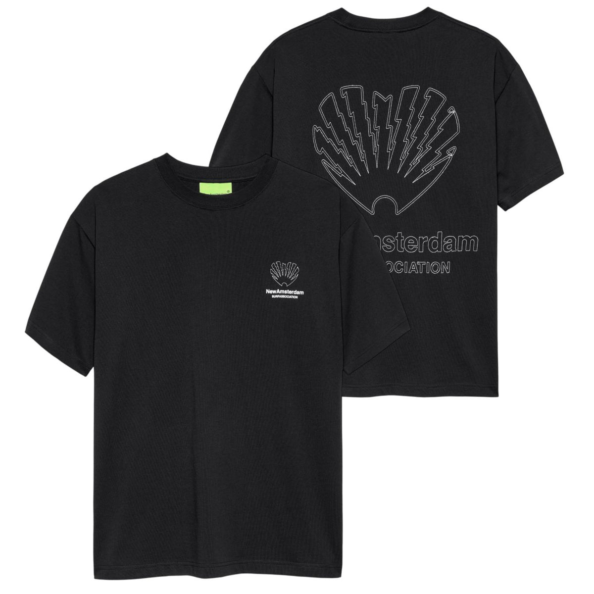 New Amsterdam Surf Association CPR T-shirt Sort
