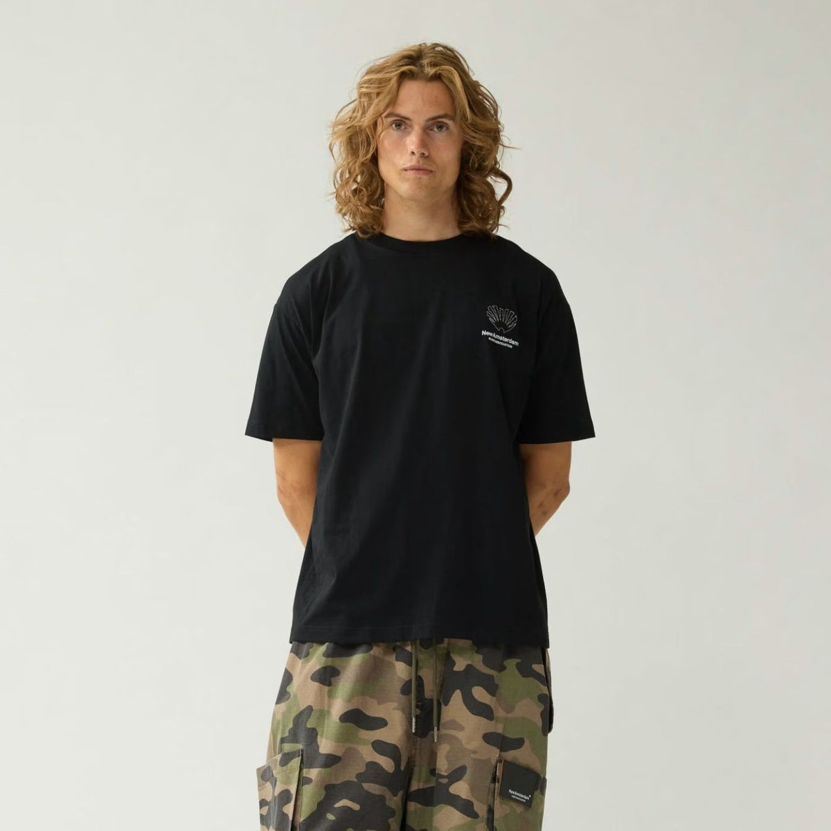 New Amsterdam Surf Association CPR T-shirt Sort