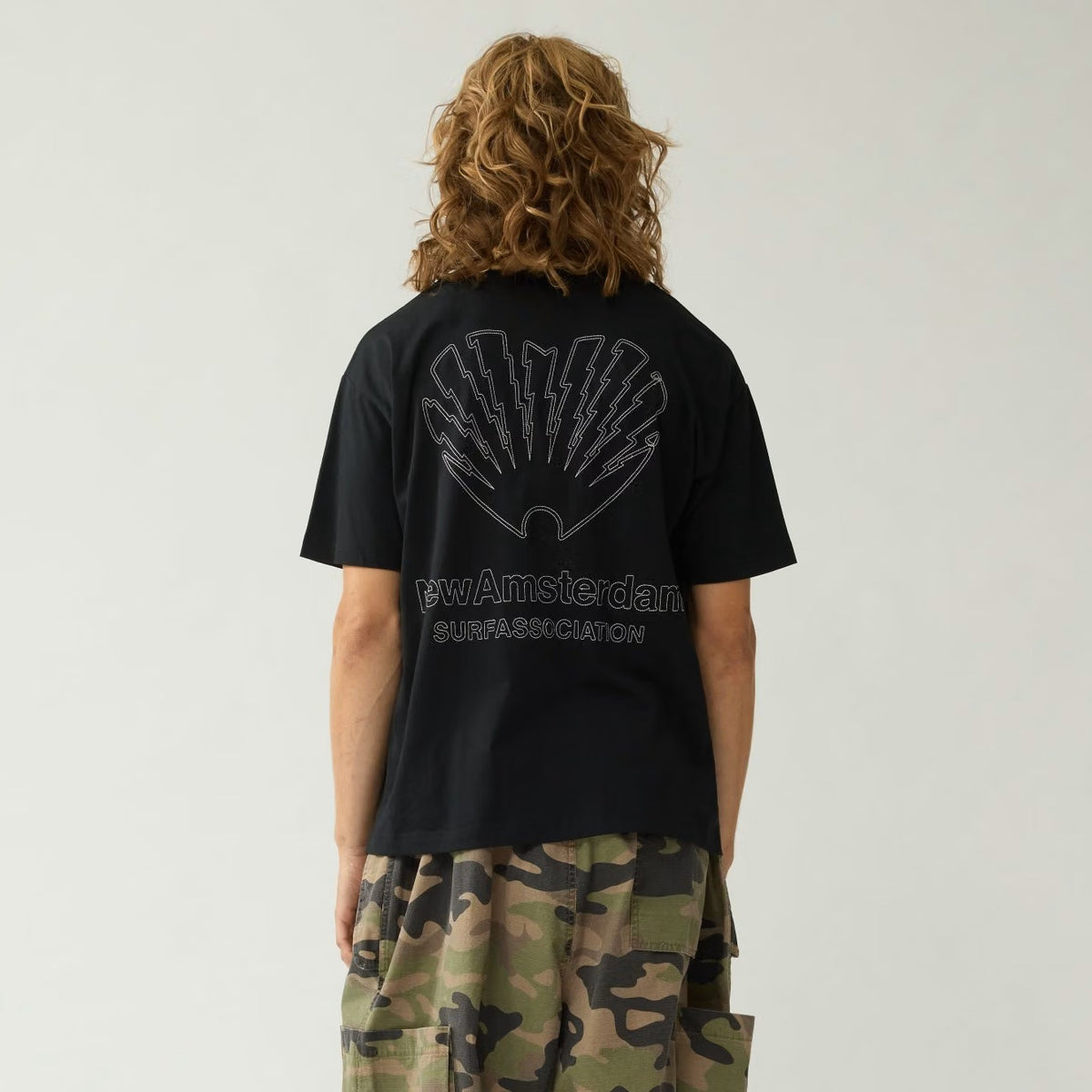 New Amsterdam Surf Association CPR T-shirt Sort