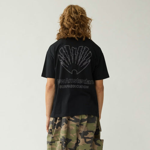 New Amsterdam Surf Association CPR T-shirt Sort