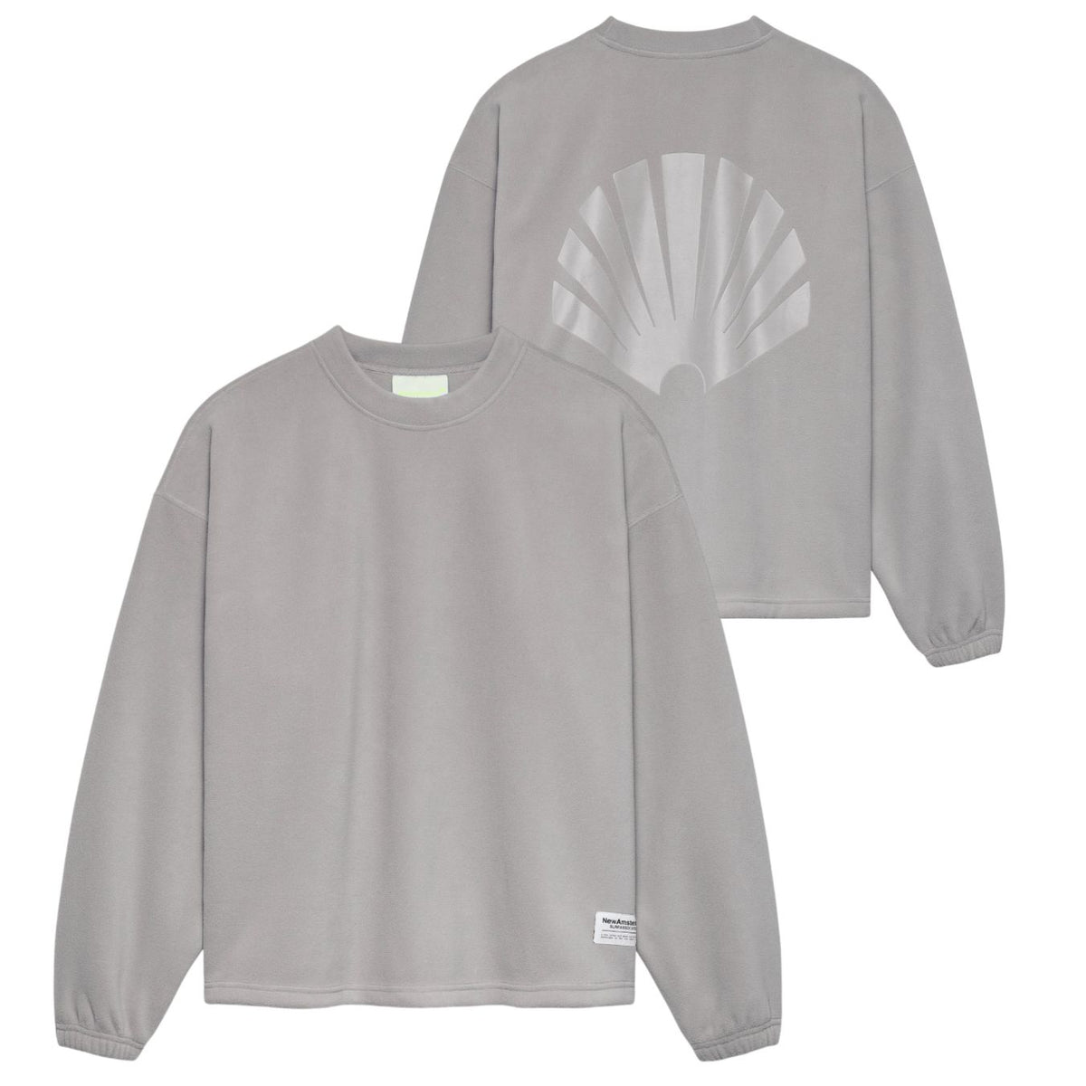 New Amsterdam Surf Association Fleece Sweater Grå