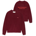 New Amsterdam Surf Association Striktrøje Bordeaux