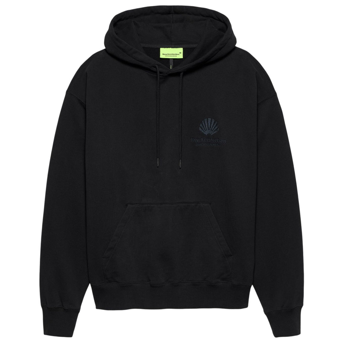New Amsterdam Surf Association Logo Hoodie Sort