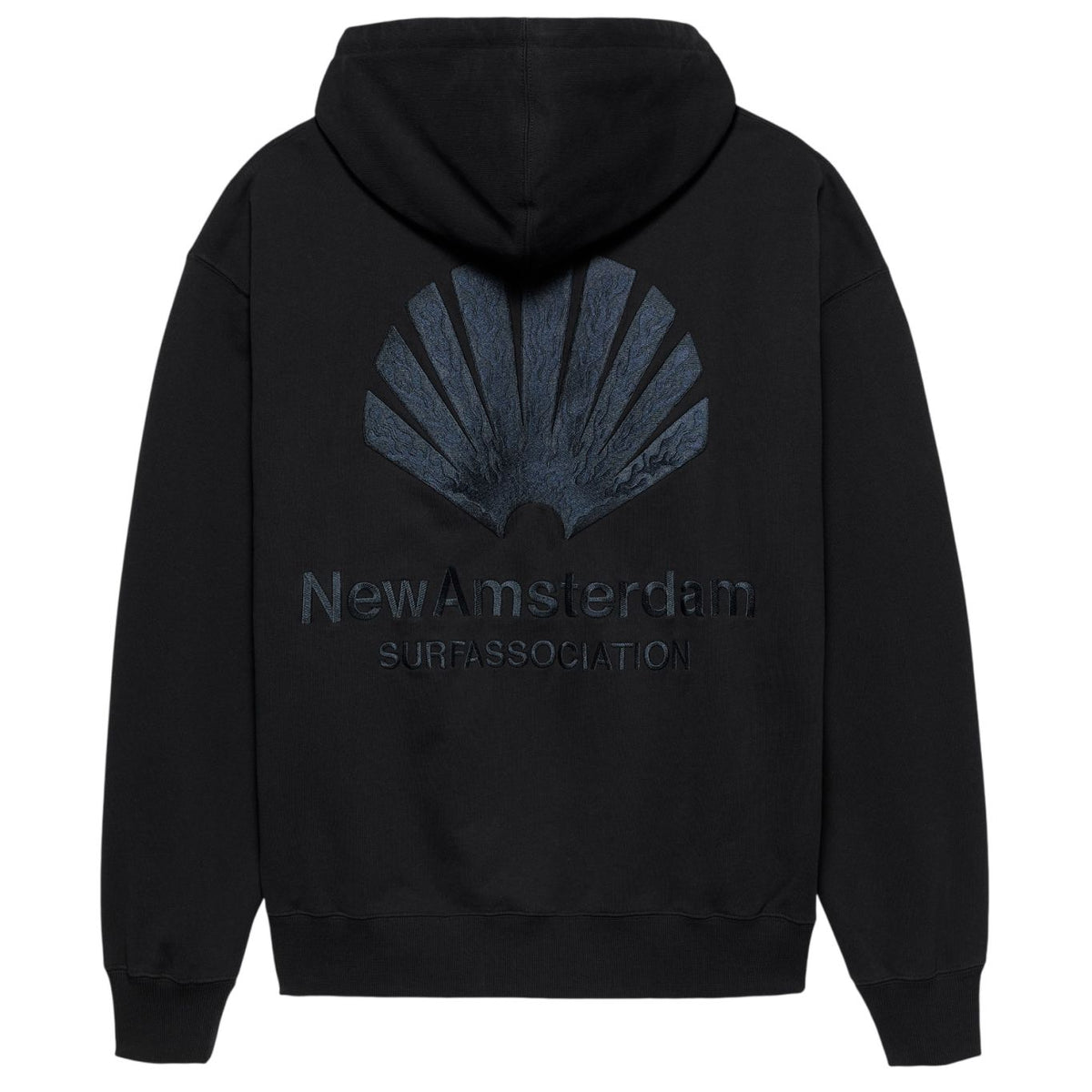 New Amsterdam Surf Association Logo Hoodie Sort