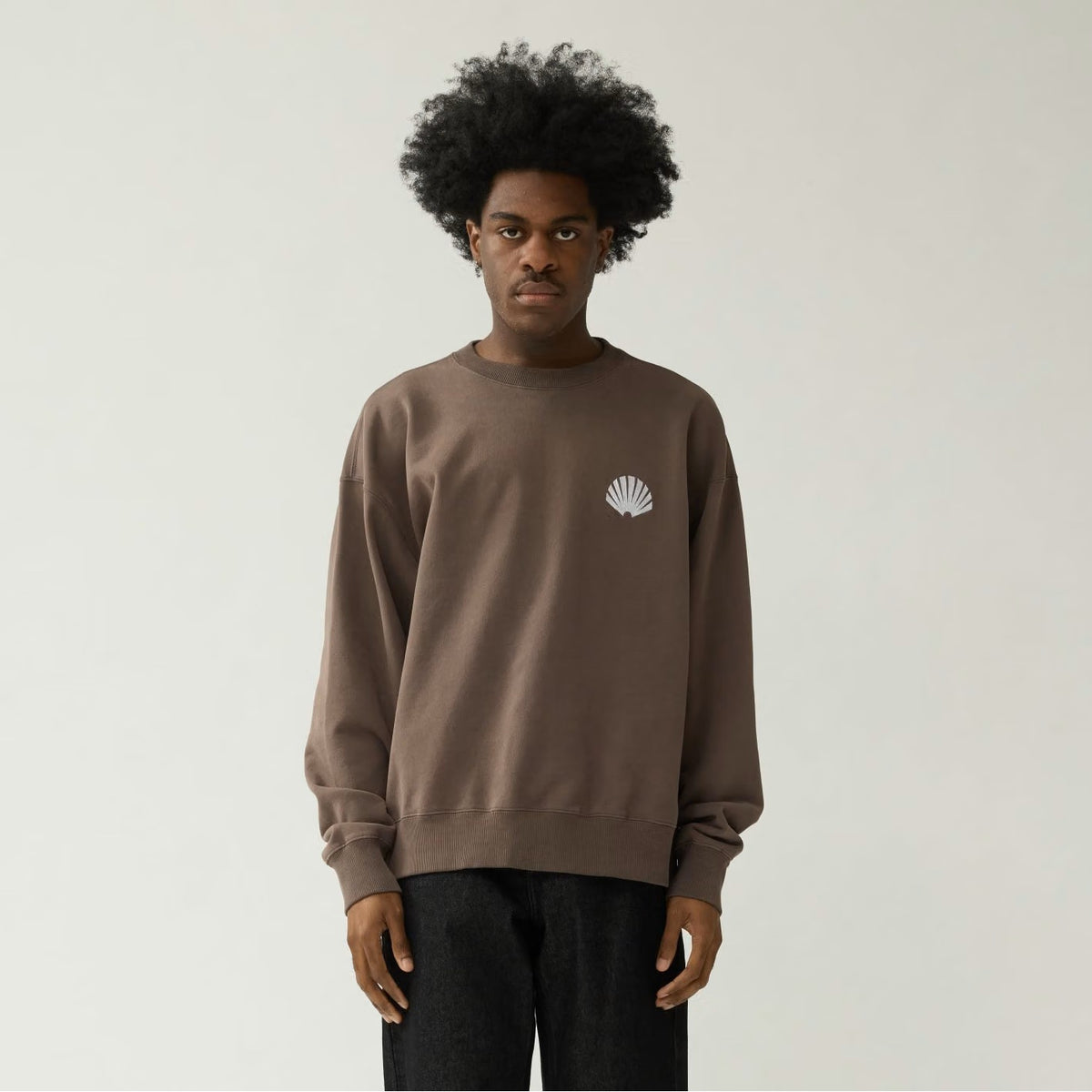 New Amsterdam Surf Association Logo Sweater Brun