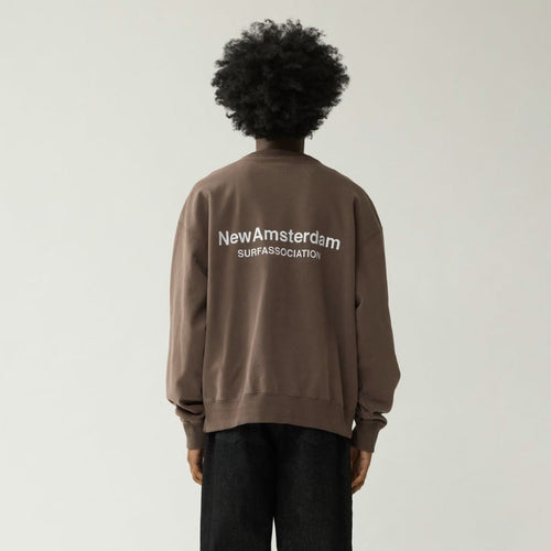 New Amsterdam Surf Association Logo Sweater Brun
