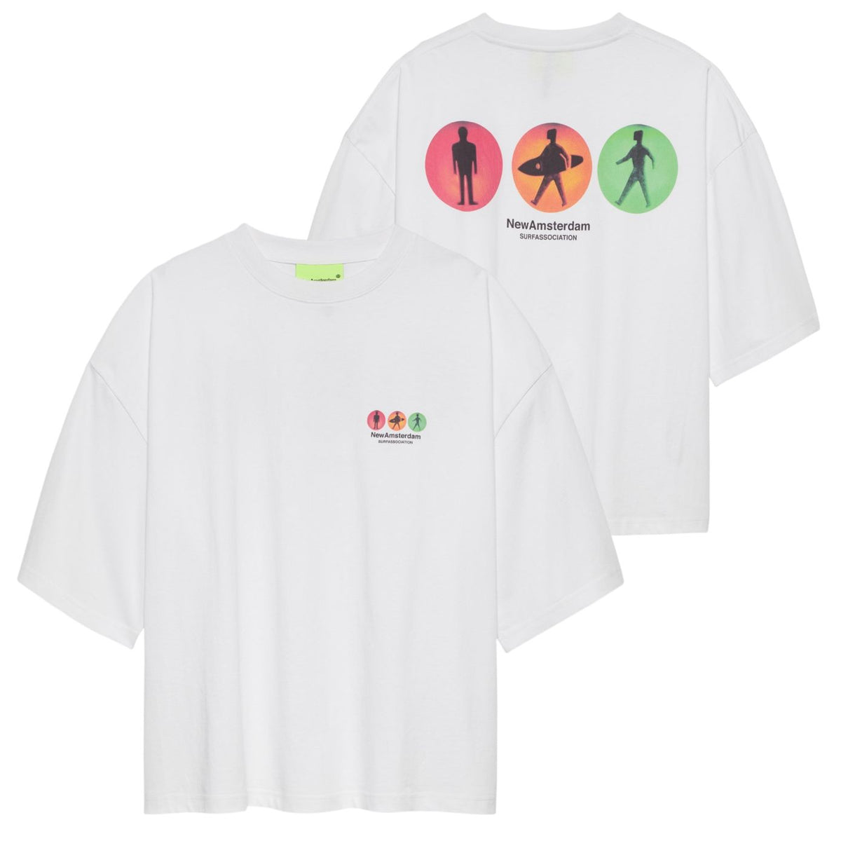 New Amsterdam Surf Association Traffic T-shirt Hvid