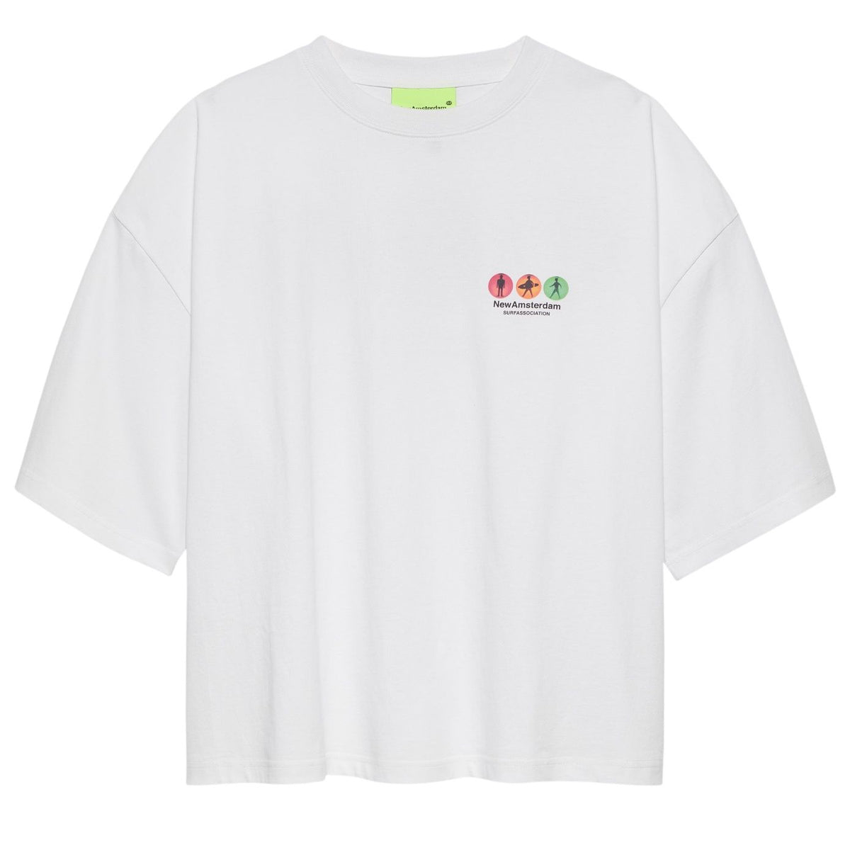 New Amsterdam Surf Association Traffic T-shirt Hvid