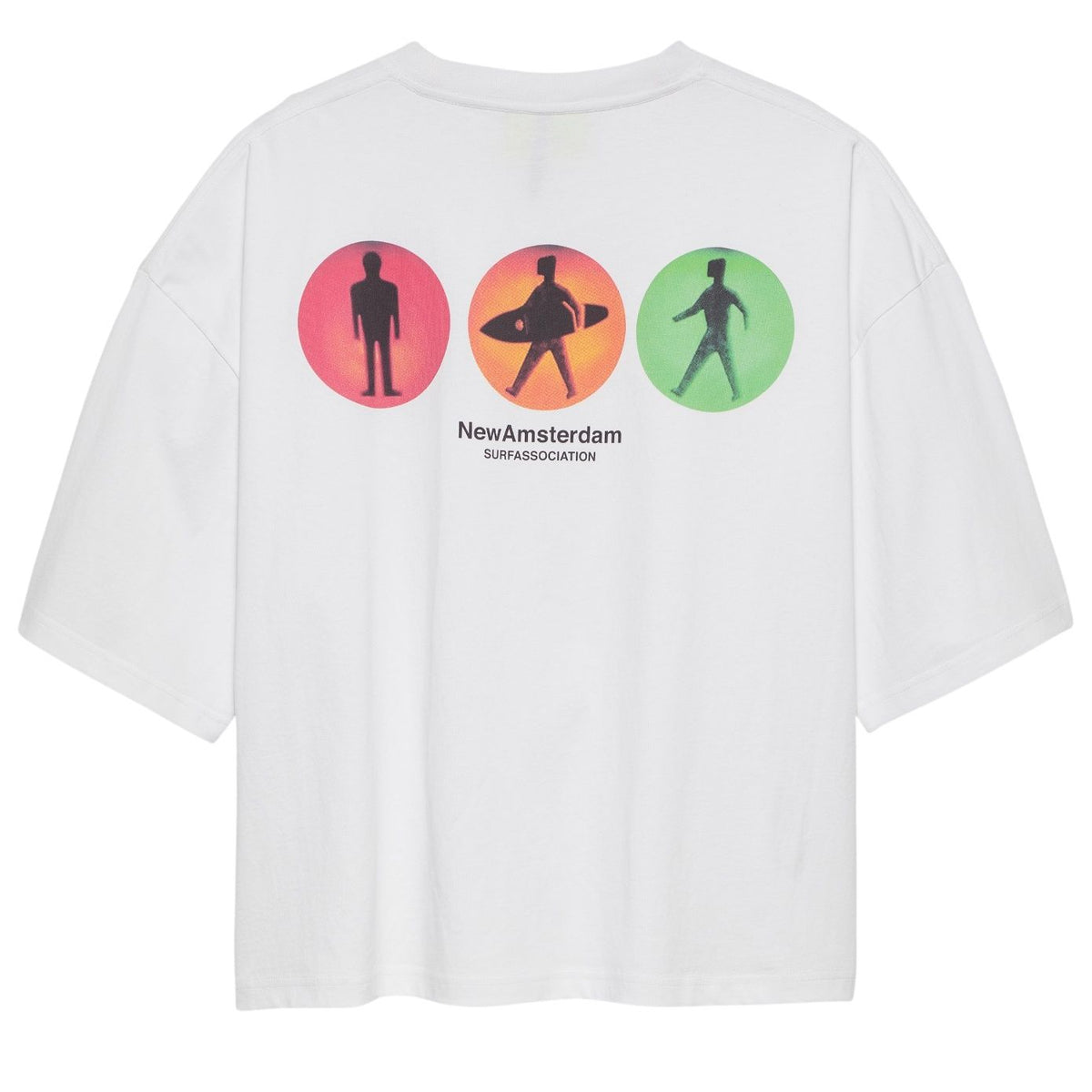 New Amsterdam Surf Association Traffic T-shirt Hvid