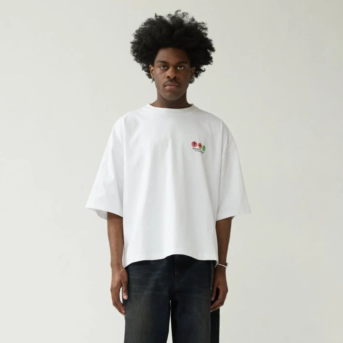 New Amsterdam Surf Association Traffic T-shirt Hvid