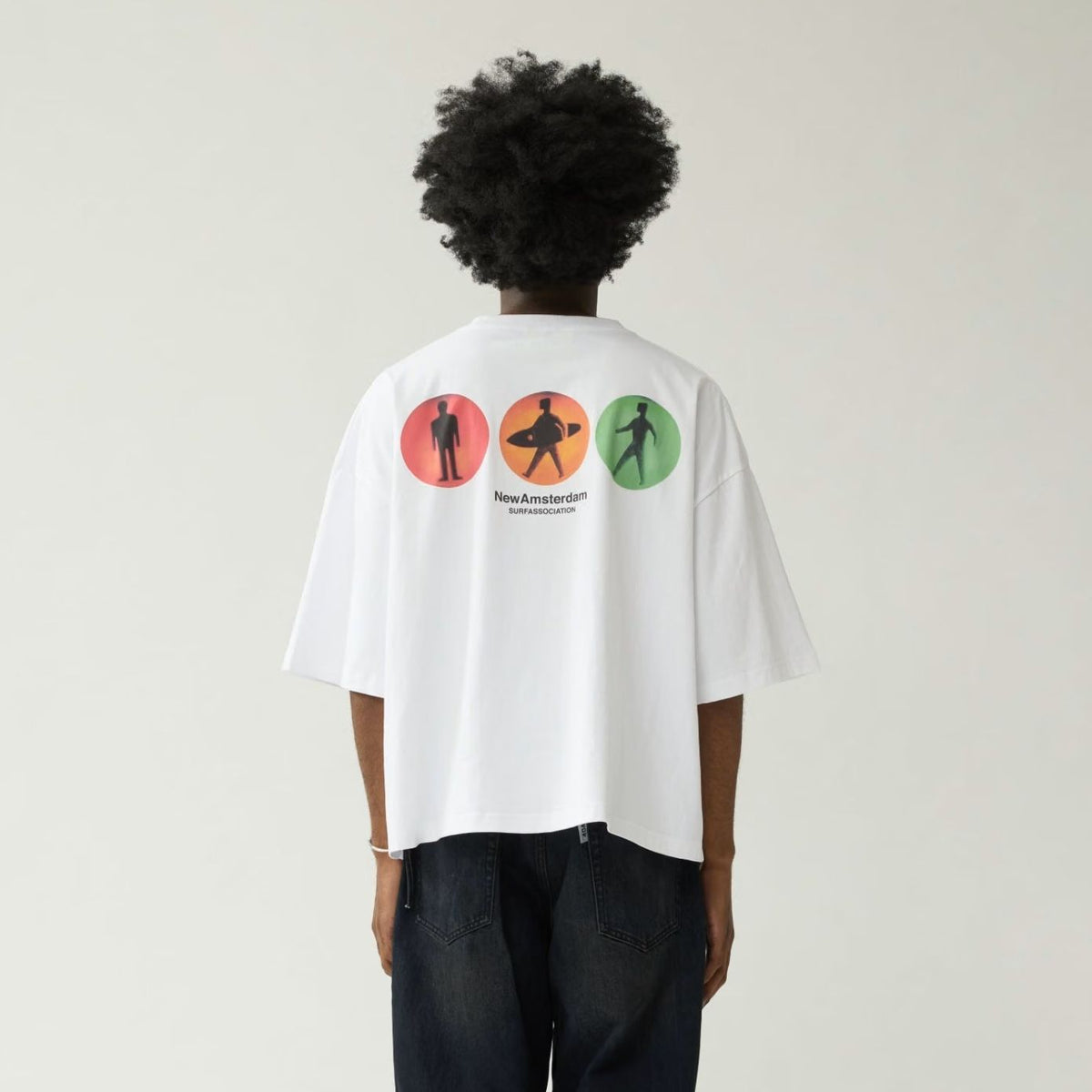 New Amsterdam Surf Association Traffic T-shirt Hvid