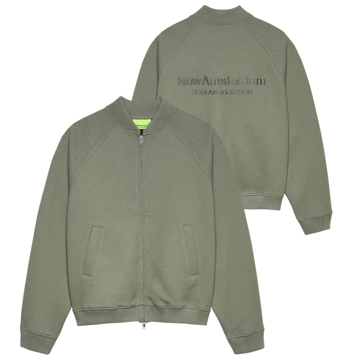 New Amsterdam Surf Association Waffelvest Grøn