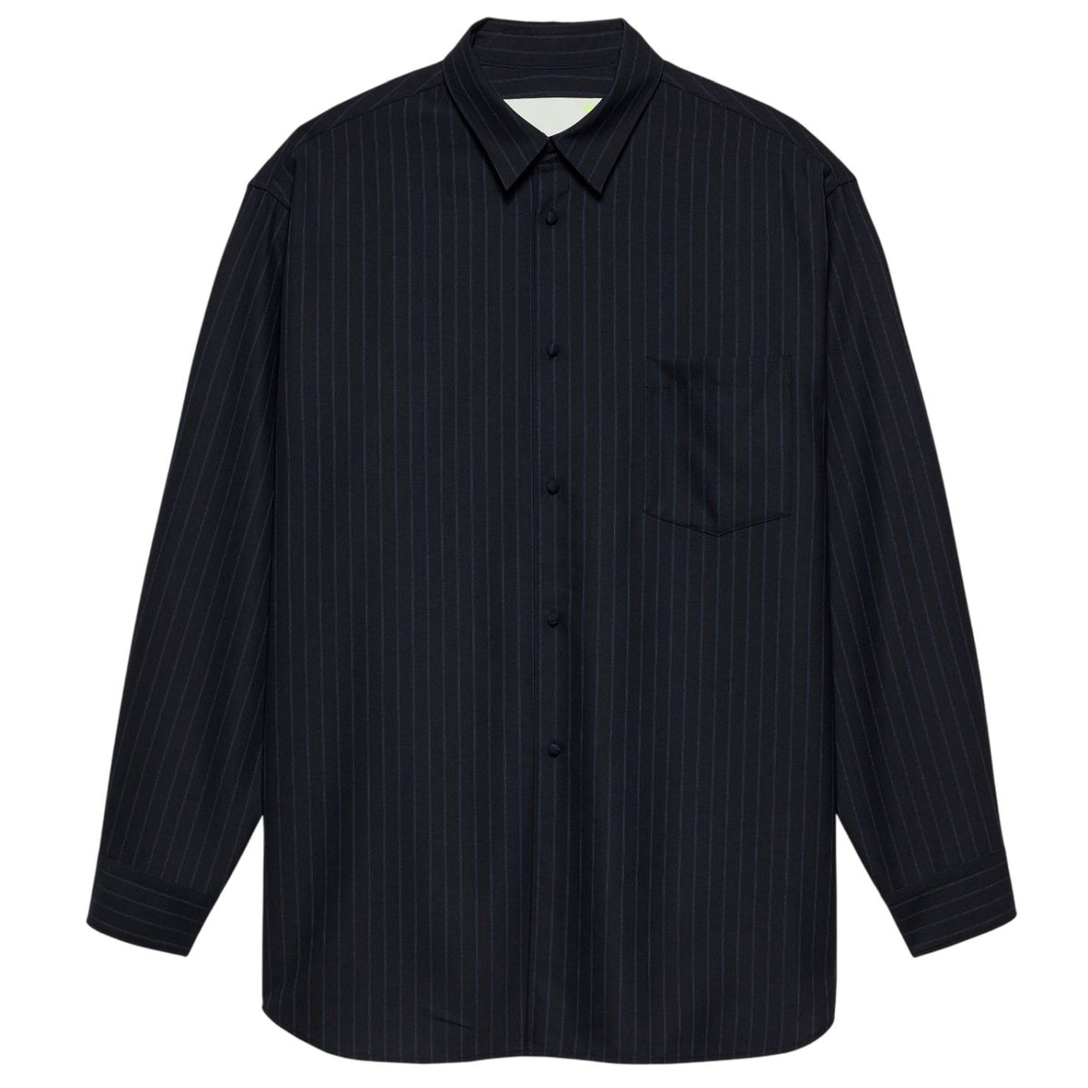 New Amsterdam Surf Association Uld Oversized Skjorte Navy
