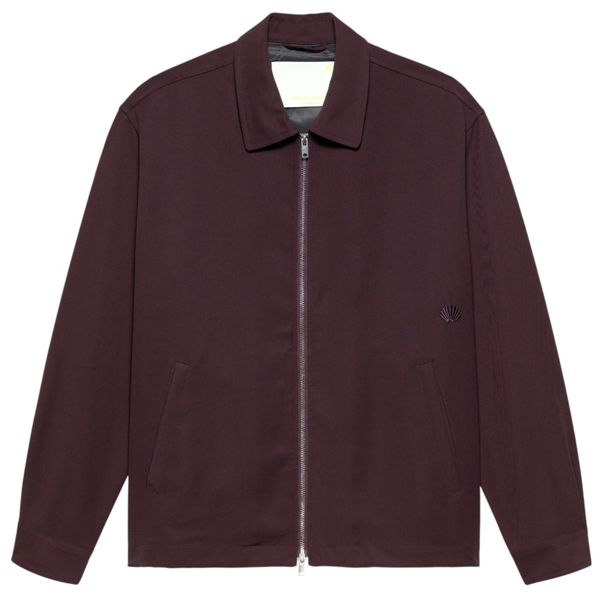 New Amsterdam Surf Association Zip Overshirt Bordeaux