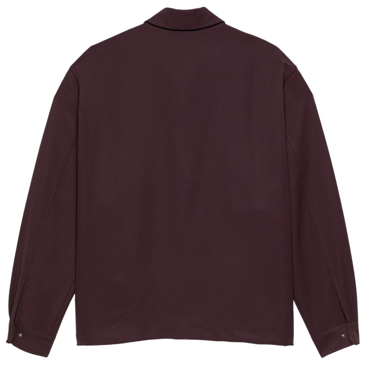New Amsterdam Surf Association Zip Overshirt Bordeaux
