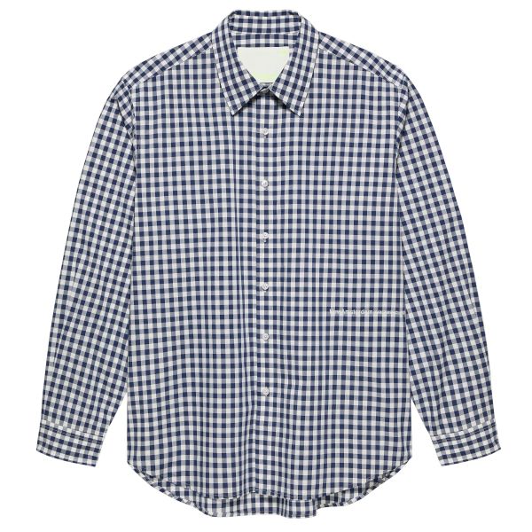 New Amsterdam Surf Association Beach Poplin Overhemd Navy