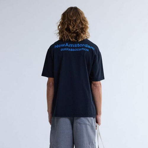 New Amsterdam Surf Association Logo T-shirt Zwart
