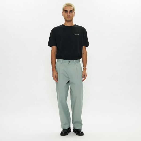 New Amsterdam Surf Association Reworked Broek Grijs/Blauw