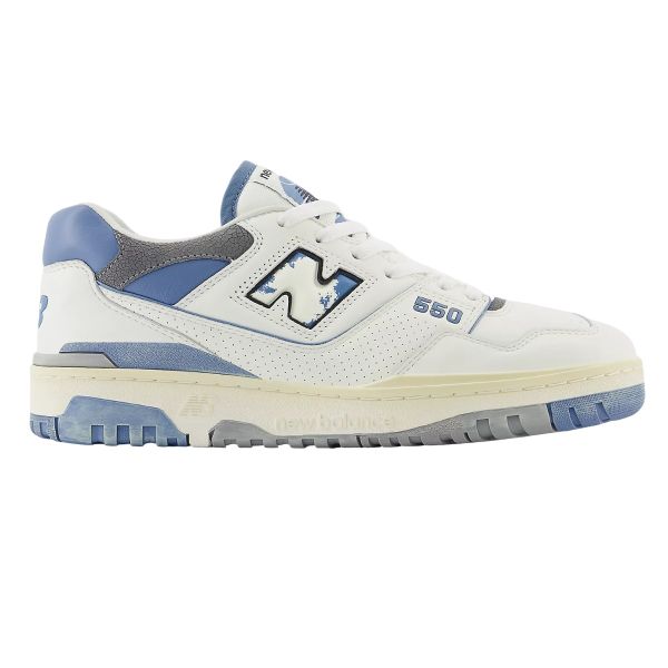 New Balance 550 Sneaker Off White/Blauw