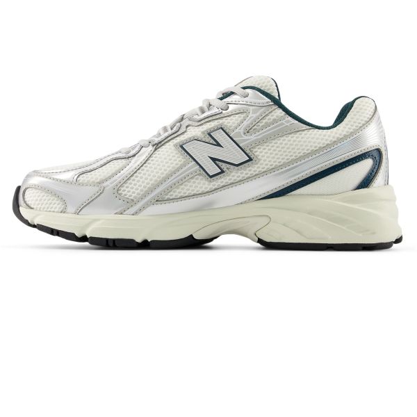 New Balance 740 Sneaker Wit/Donker Groen
