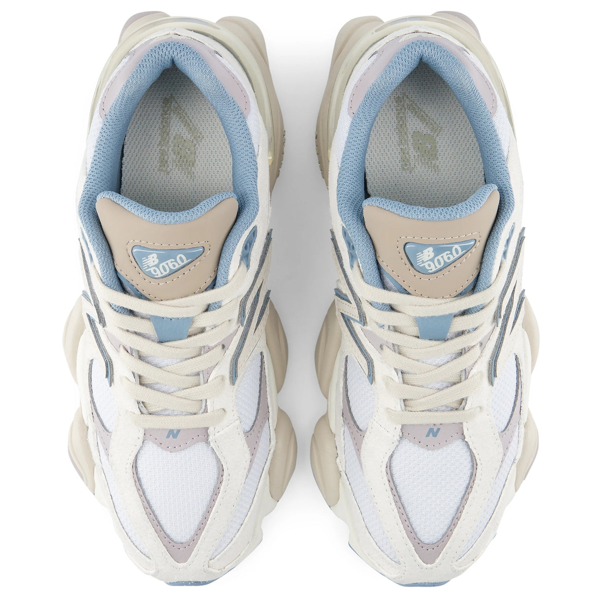 New Balance 9060 Sneaker Hvid/Lyseblå