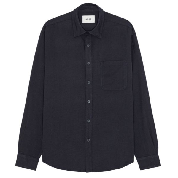 NN.07 Deon Overhemd Navy