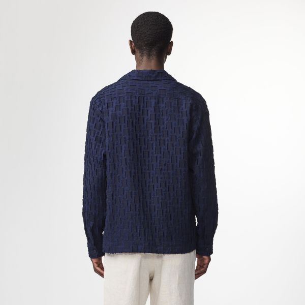 NN.07 Hank Overhemd Navy
