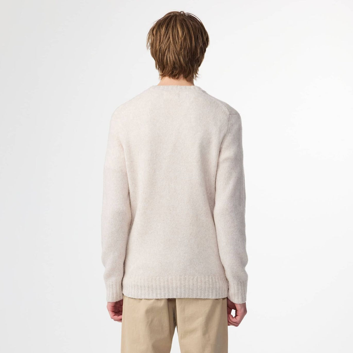 NN.07 Lee Wool Blend Sweater Off White