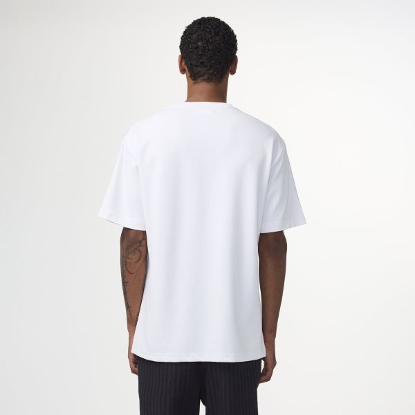 NN.07 Nat Logo T-shirt Wit