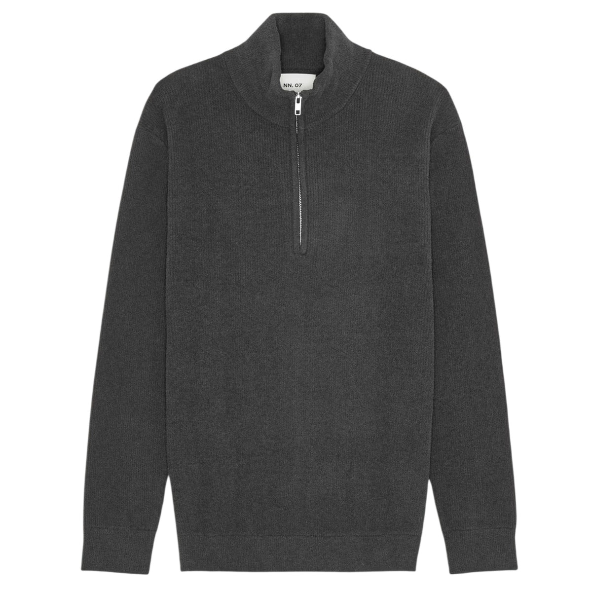 NN.07 Danny Half Zip Sweater Antracit
