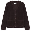 NN.07 Fleece Cardigan Brun