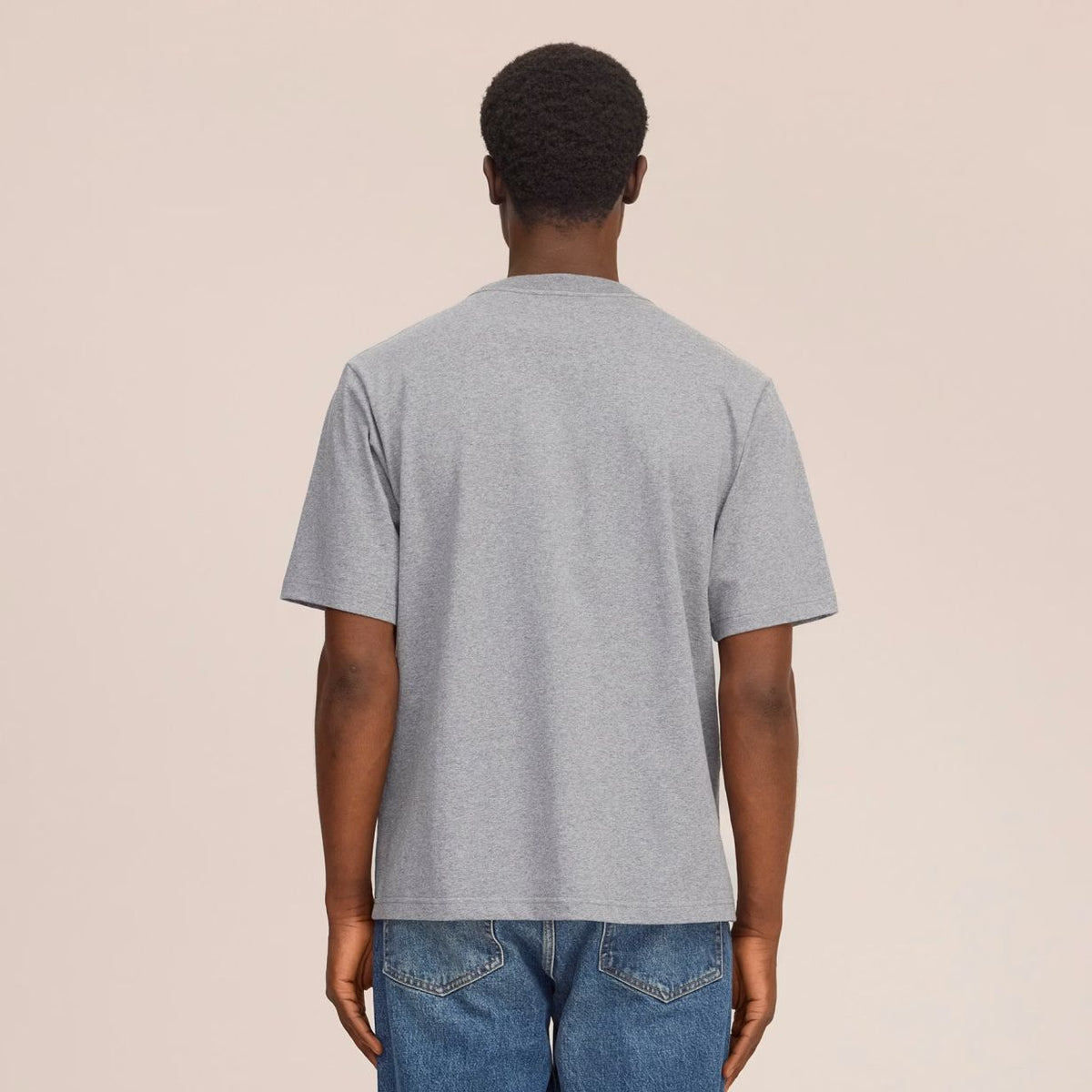 NN.07 Jett Embro T-shirt Grå
