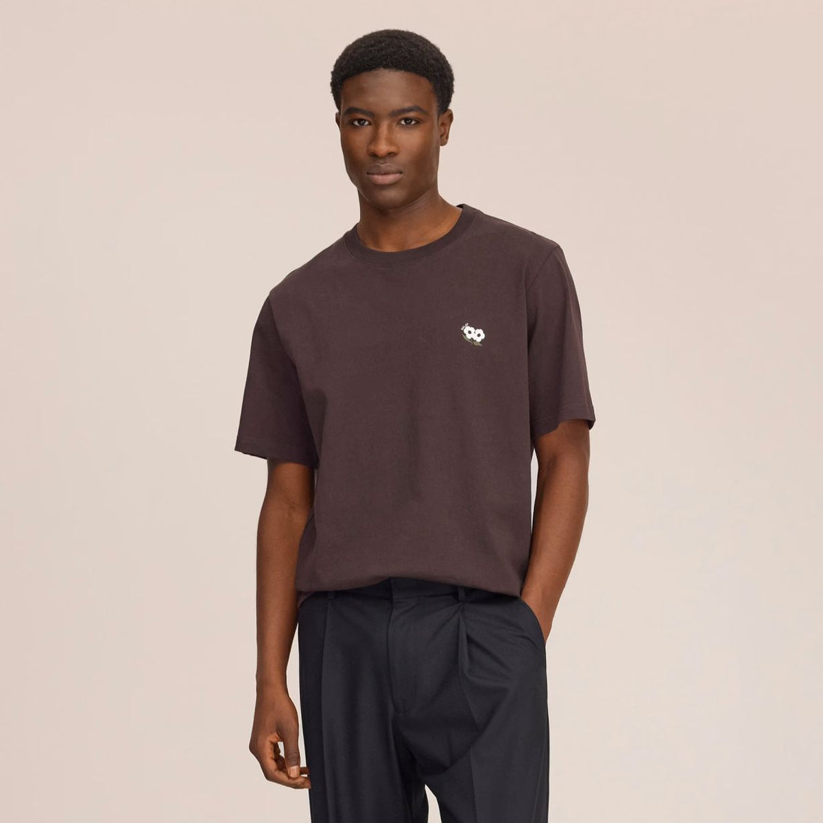 NN.07 Jett Embro T-shirt Brun