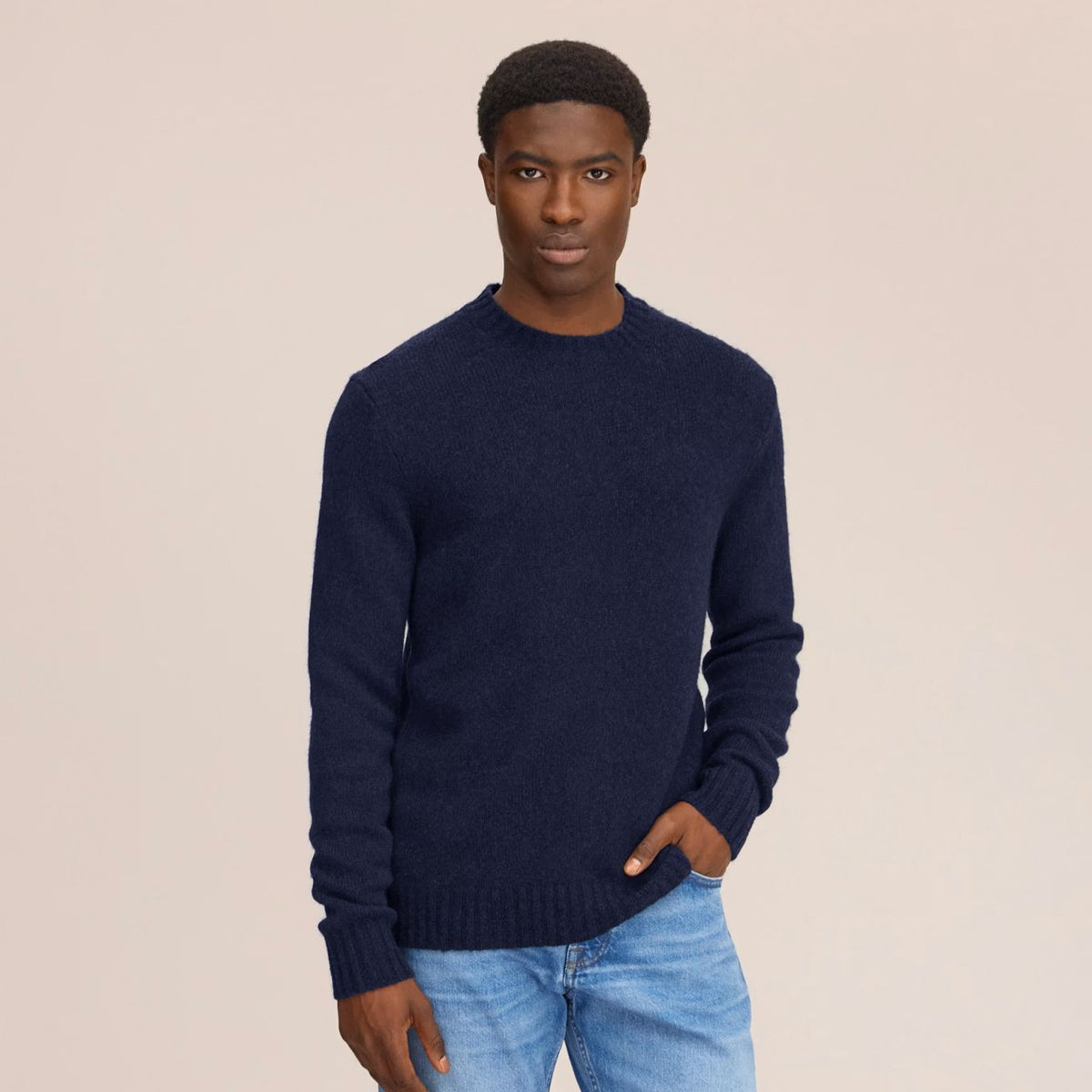 NN.07 Lee Striktrøje Navy