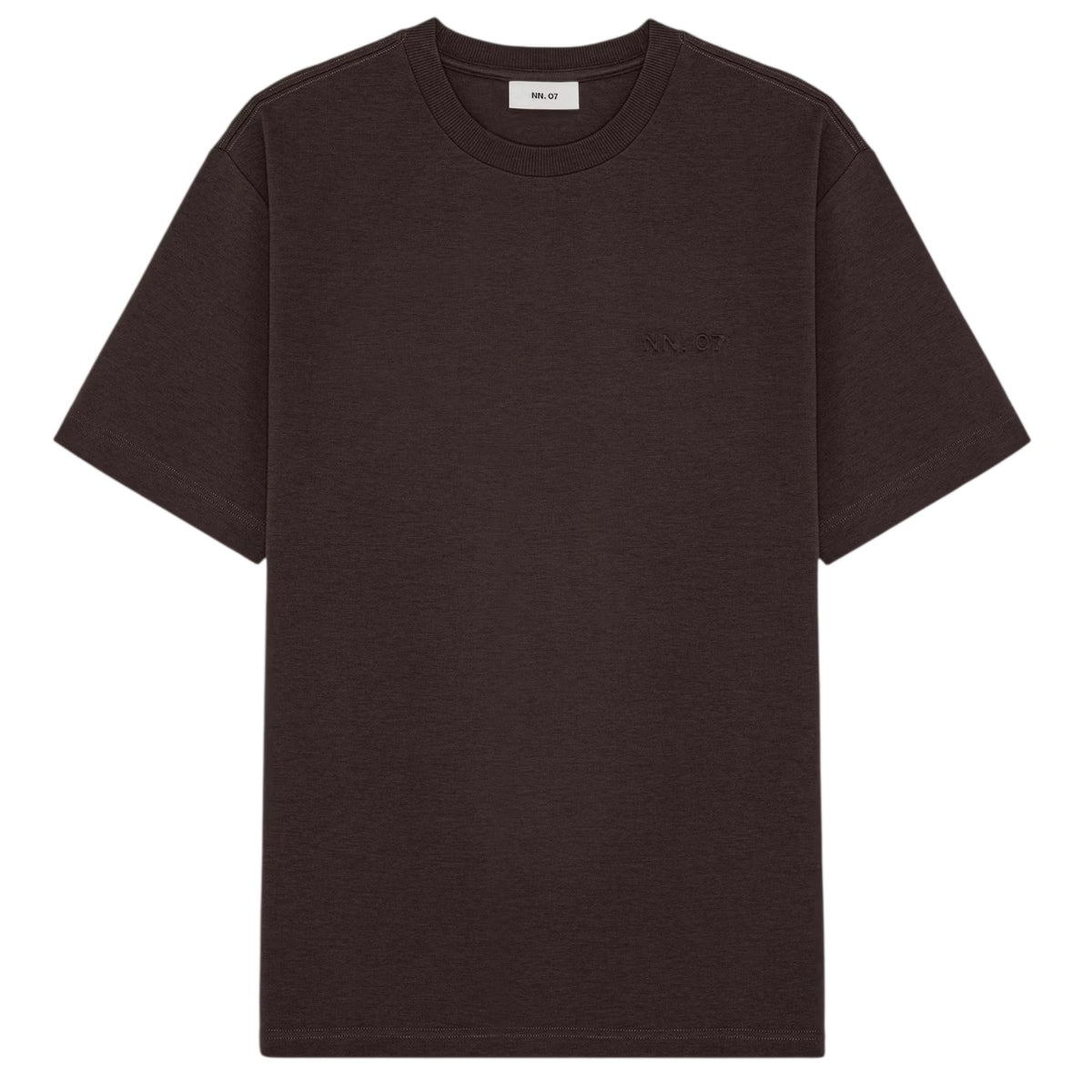 NN.07 Nat Logo T-shirt Brun