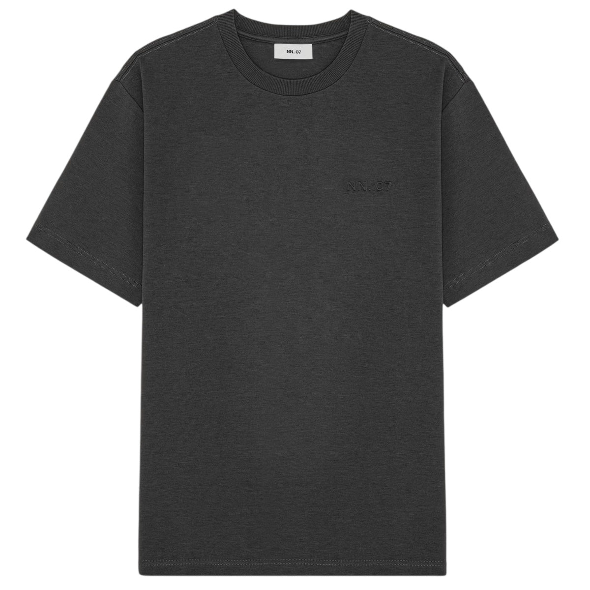 NN.07 Nat Logo T-shirt Antracit