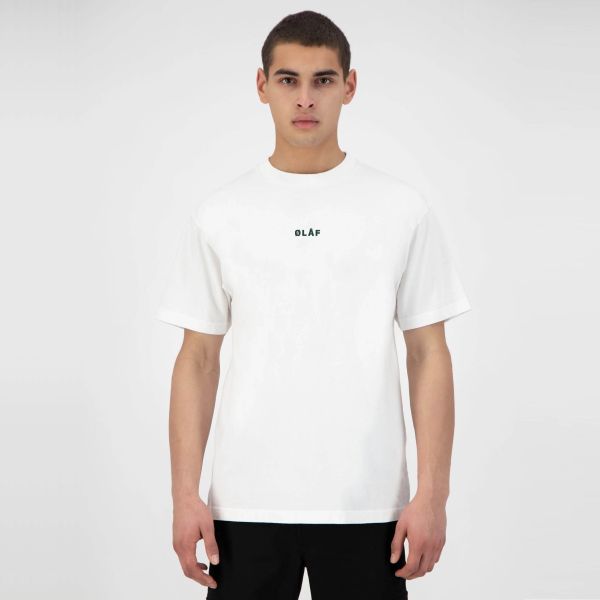 Olaf Block T-shirt Hvid