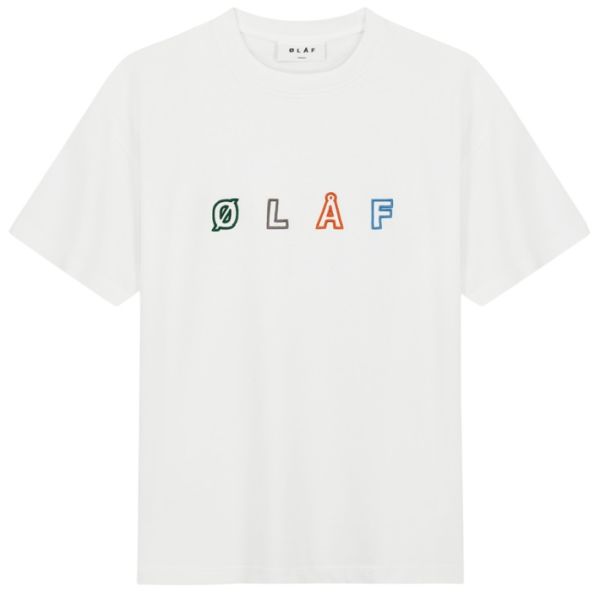 Olaf Sans Embro T-shirt Wit
