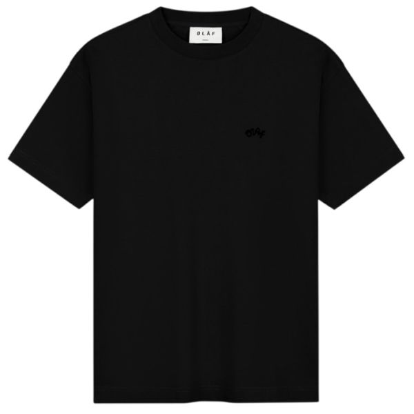Olaf Signature T-shirt Zwart