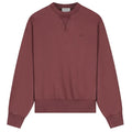 Olaf Washed Signature Boxy Sweater Bordeaux