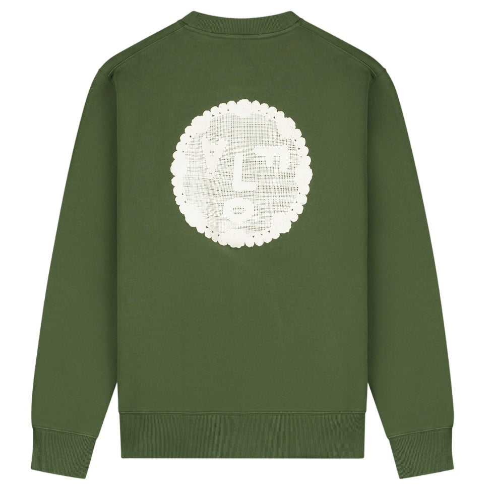 Olaf Doily Face Sweater Grøn