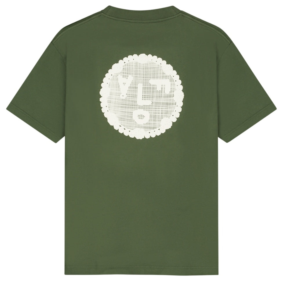 Olaf Doily Face T-shirt Grøn