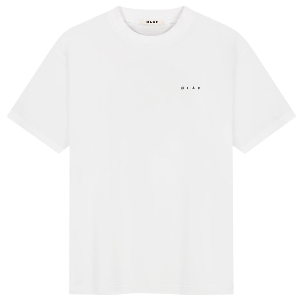 Olaf Doily Face T-shirt Hvid