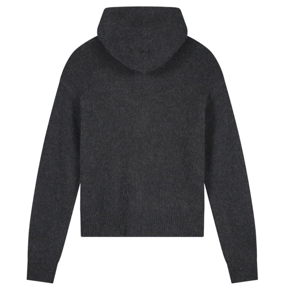 Olaf Strikket Vest Antracit