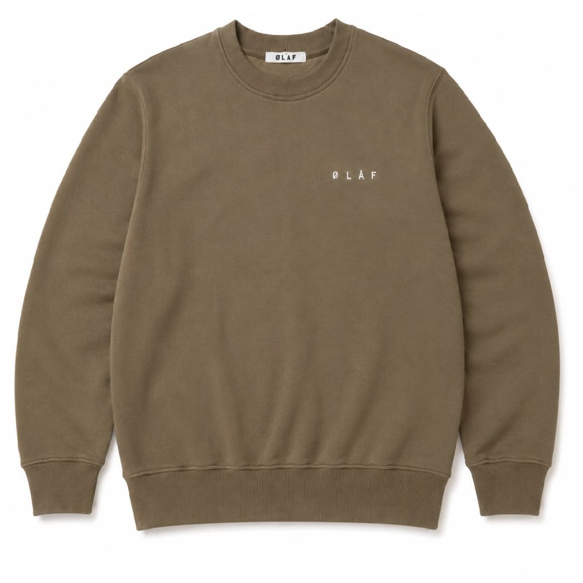 Olaf Lasso Face Sweater Mørkebrun