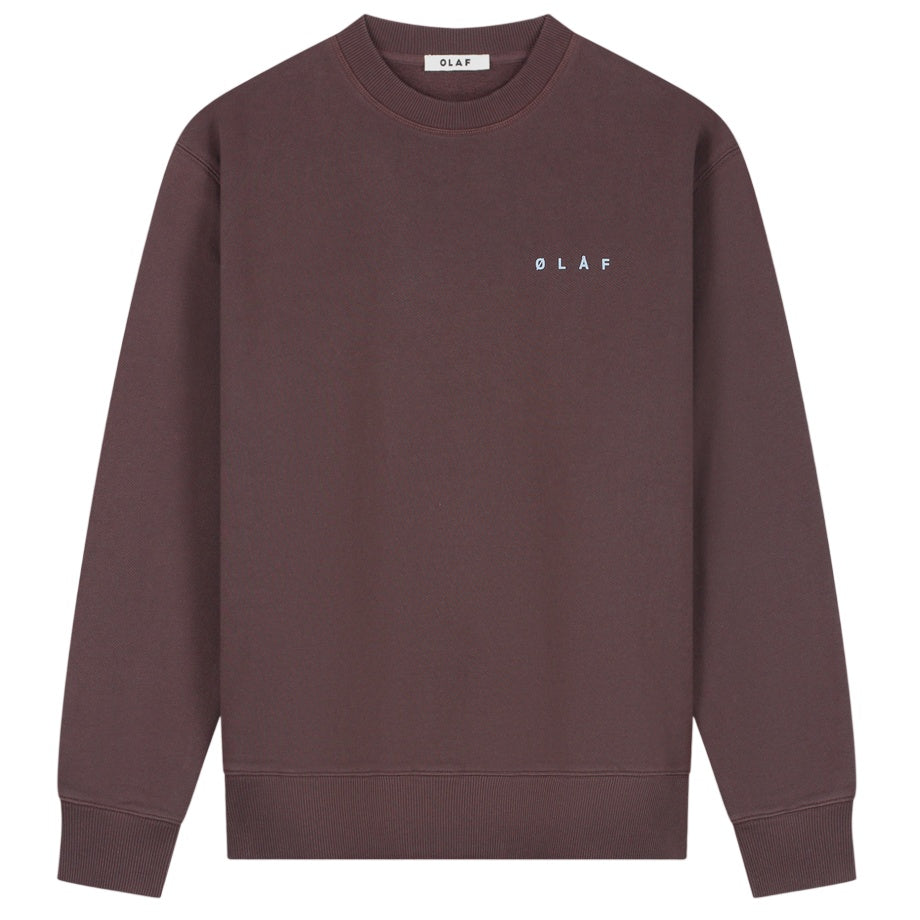 Olaf Lasso Face Sweater Brun