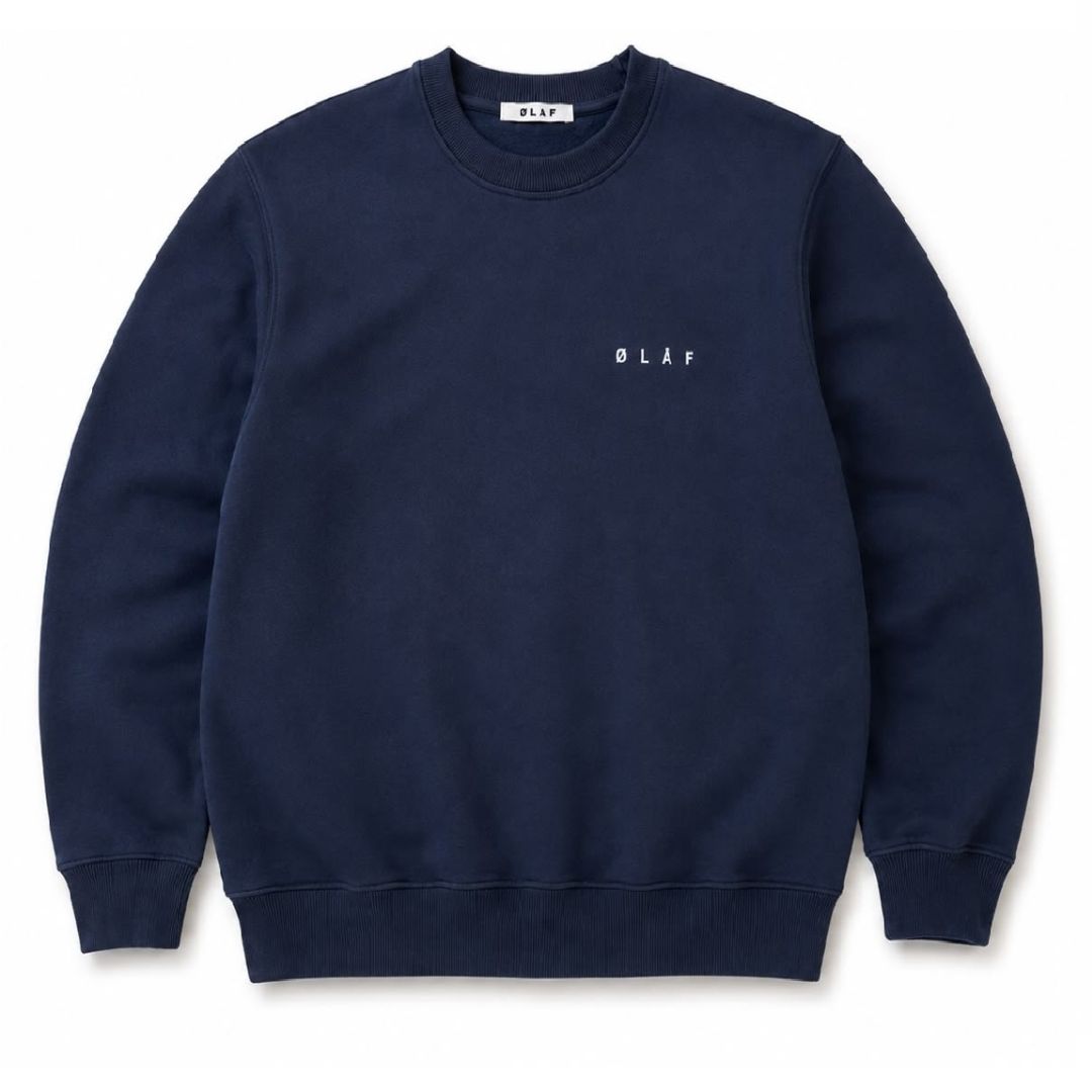 Olaf Lasso Face Sweatshirt Navy