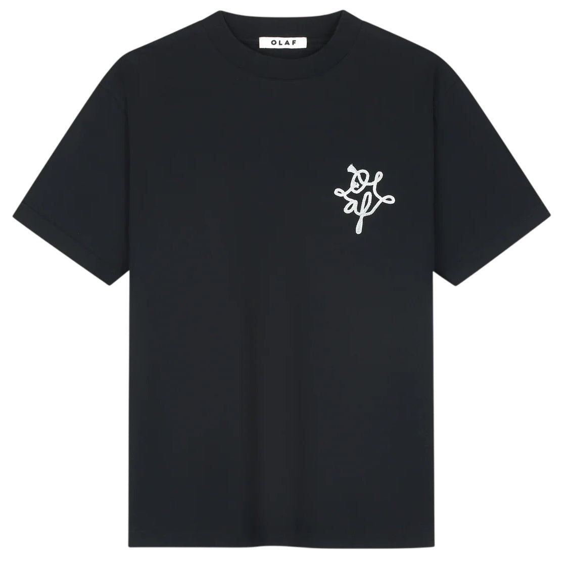 Olaf Lasso Monogram T-shirt Sort