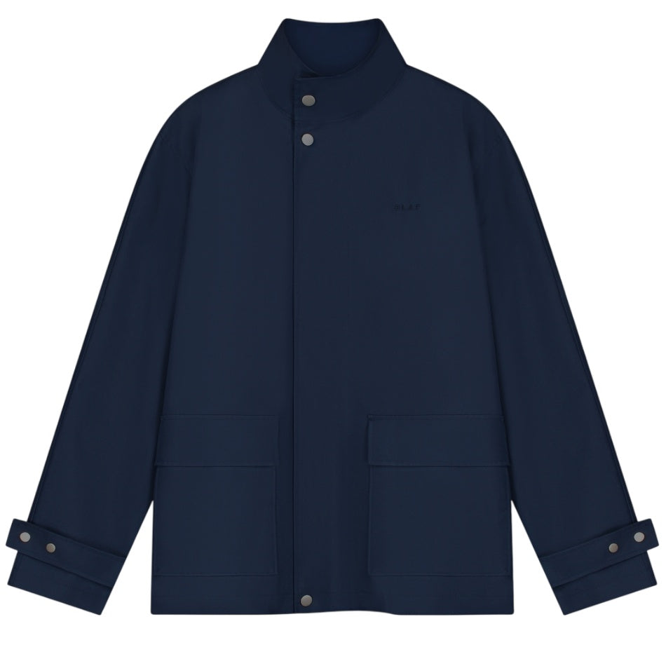 Olaf Oversized Utility Jacket Navy