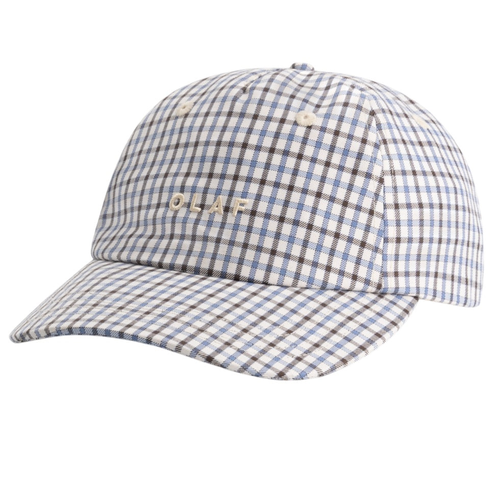Olaf Plaid 5 Panel Cap Brun